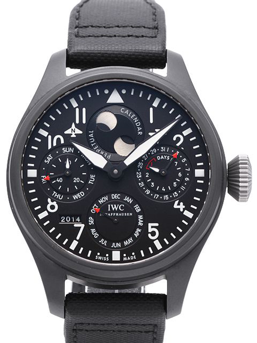 IWC スーパーコピー ビッグ パイロットウォッチ 永久カレンダー トップガン / Ref.IW502902