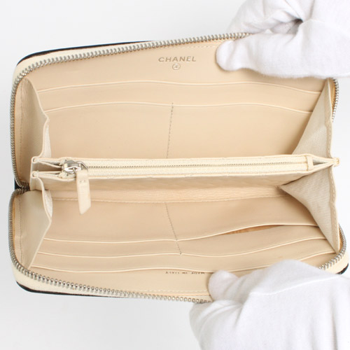 シャネル スーパーコピー CHANEL クルーズライン 長財布 アイボリー A37488