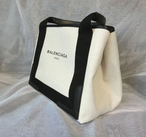 人気 NO.1☆ BALENCIAGAバレンシアガスーパーコピートートバッグ NAVY CABAS ブラック M