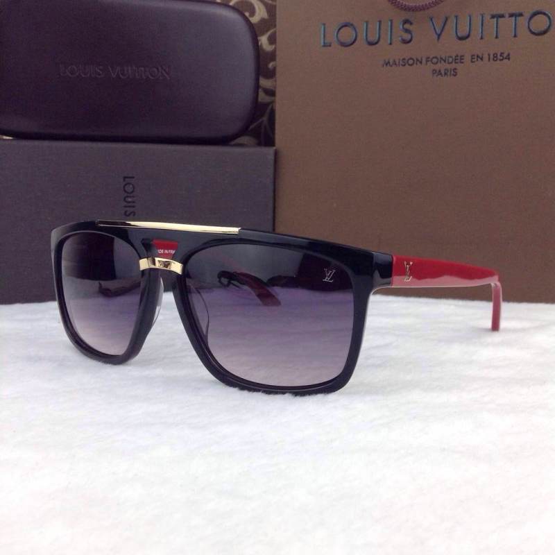 2014年の新作LOUIS VUITTON ルイ ヴィトントゥルーカラーサングラスメタルlogo男女兼用サングラス G18