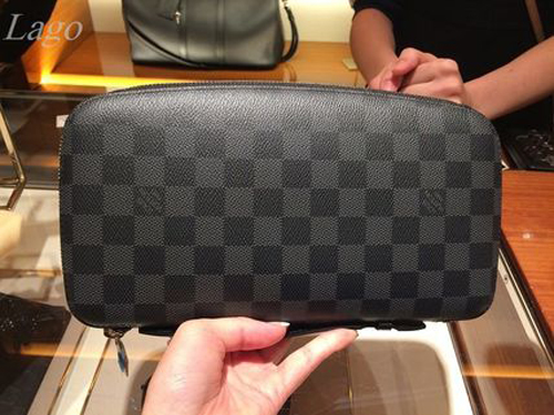 2014AW新作 ルイヴィトン スーパーコピーLouisVuittonグレーダミエ長財布N48255