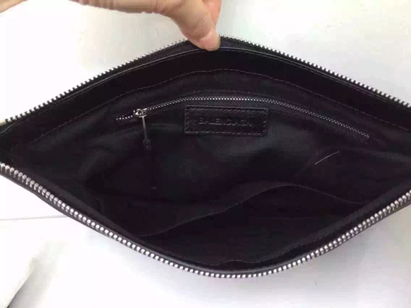 Balenciaga新モデル☆大人気バレンシアガバッグスーパーコピーキャンバス☆NAVYクラッチ