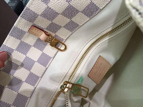 ルイヴィトン スーパーコピー バッグ LOUIS VUITTON N41375 ダミエアズール カバMM ショルダーバッグ
