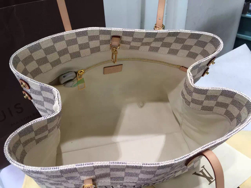 ルイヴィトン スーパーコピー バッグ LOUIS VUITTON N41375 ダミエアズール カバMM ショルダーバッグ
