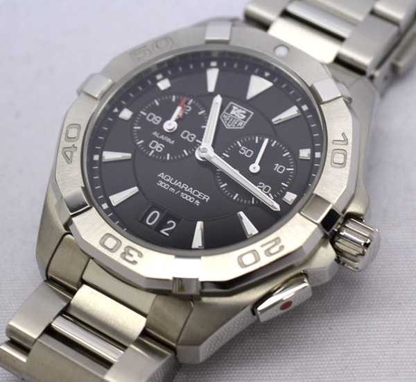 タグホイヤースーパーコピーTAG HEUER アクアレーサー ウォッチアラーム Ref.WAY111Z.BA0910