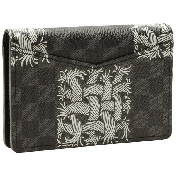 ルイヴィトン LOUIS VUITTON 春夏 2015 カードケース 定期入れ ダミエ グラフィット・ロープ ルイ ヴィトン メンズ N61213 本物 新品