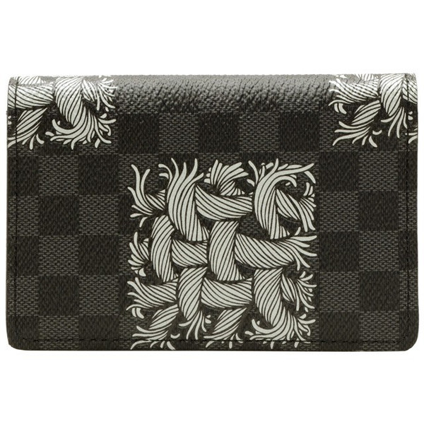 ルイヴィトン LOUIS VUITTON 春夏 2015 カードケース 定期入れ ダミエ グラフィット・ロープ ルイ ヴィトン メンズ N61213 本物 新品