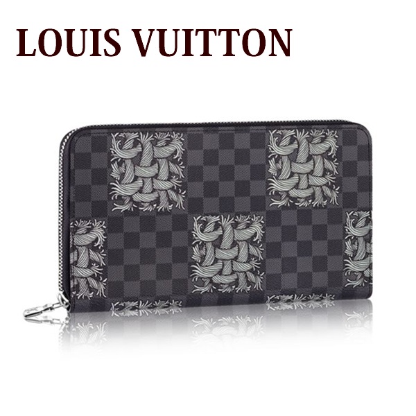 ルイヴィトン スーパーコピー LOUIS VUITTON 長財布 メンズ ダミエ･グラフィット N61214 ラウンドファスナー ジッピー・オーガナイザー クリストファー･ネメス 
