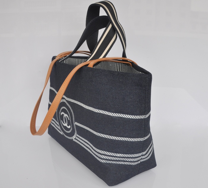 シャネルスーパーコピー Chanel 【デニムトートバッグ】 A92241 ブルー ハンドバッグ 2014春夏新作新品☆