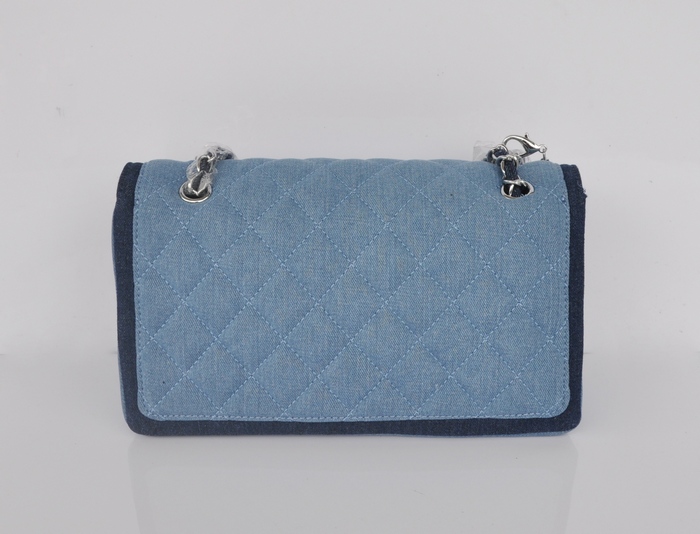 CHANEL シャネルスーパーコピー デニム ハンドバッグ チェーンバッグ FLAP BAG A92216