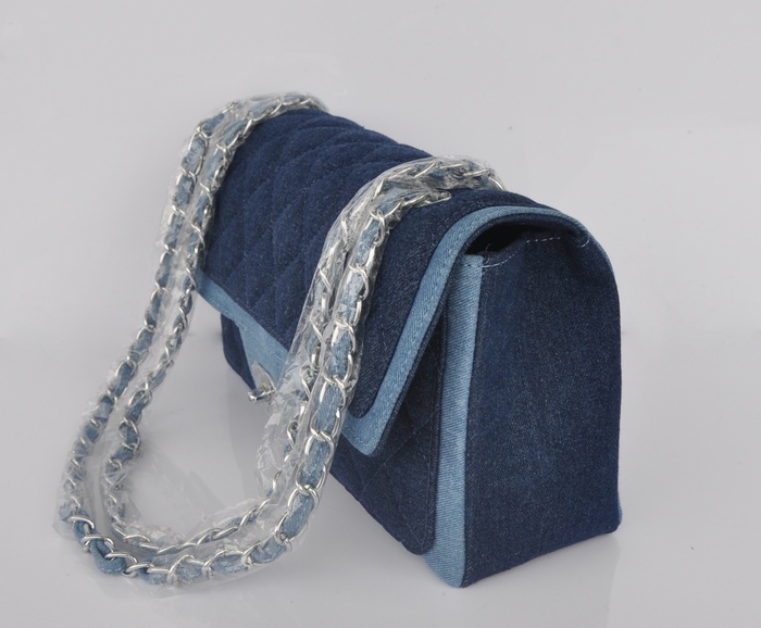 CHANEL シャネルスーパーコピー デニム ハンドバッグ チェーンバッグ FLAP BAG A92216 