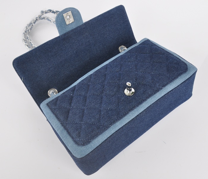 CHANEL シャネルスーパーコピー デニム ハンドバッグ チェーンバッグ FLAP BAG A92216 
