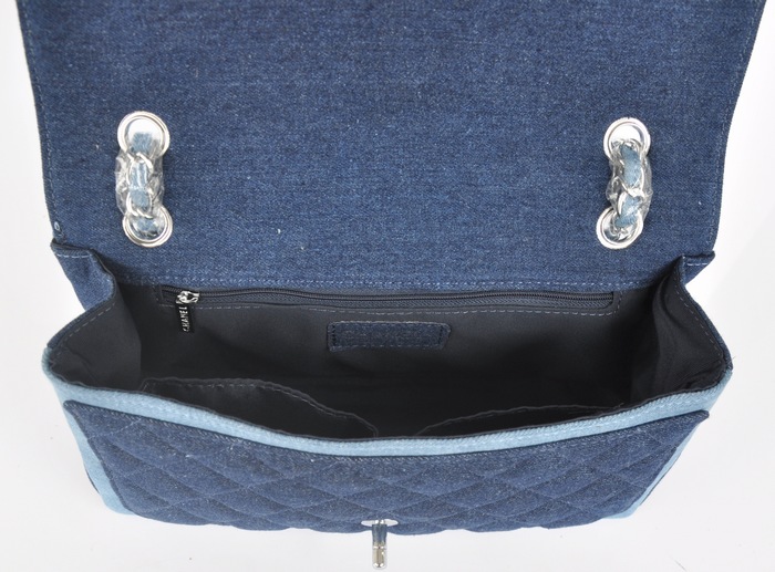 CHANEL シャネルスーパーコピー デニム ハンドバッグ チェーンバッグ FLAP BAG A92216 