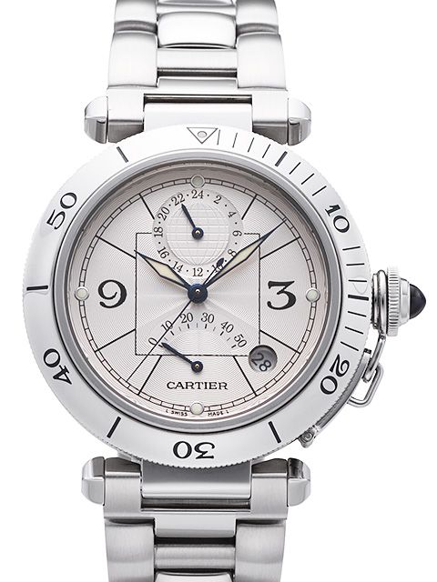 カルティエCARTIER パシャ38mm パワーリザーブ Ref.W31037H3