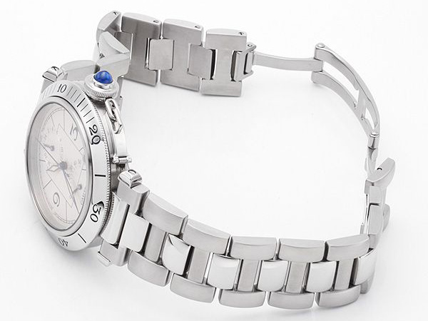 カルティエCARTIER パシャ38mm パワーリザーブ Ref.W31037H3