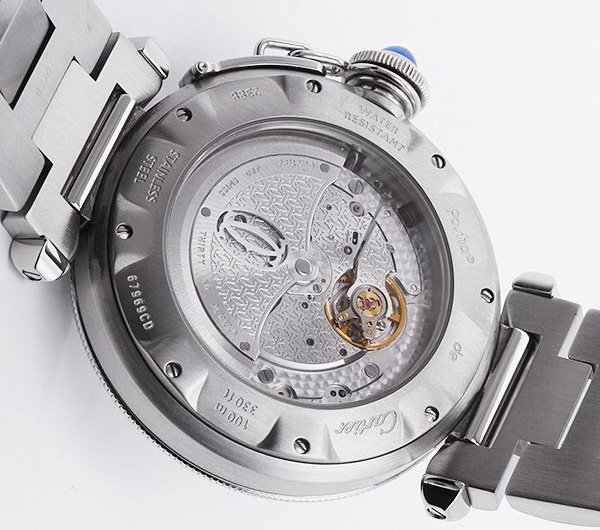 カルティエCARTIER パシャ38mm パワーリザーブ Ref.W31037H3