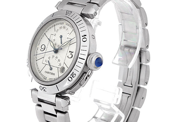 カルティエCARTIER パシャ38mm パワーリザーブ Ref.W31037H3