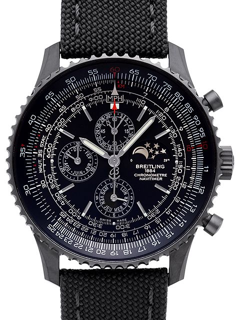 ブライトリングBREITLING ナビタイマー 1461 ブラックスティール リミテッド M198B20MMA