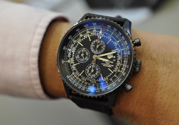 ブライトリングBREITLING ナビタイマー 1461 ブラックスティール リミテッド M198B20MMA