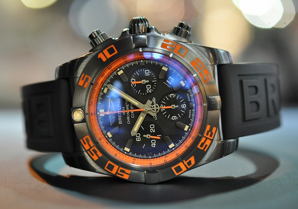 ブライトリングBREITLING クロノマット44 レイヴン M011B07VRB