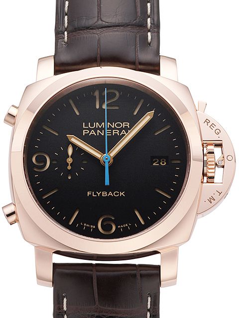 パネライPANERAI ルミノール 1950 3デイズ クロノ フライバック オロロッソ PAM00525