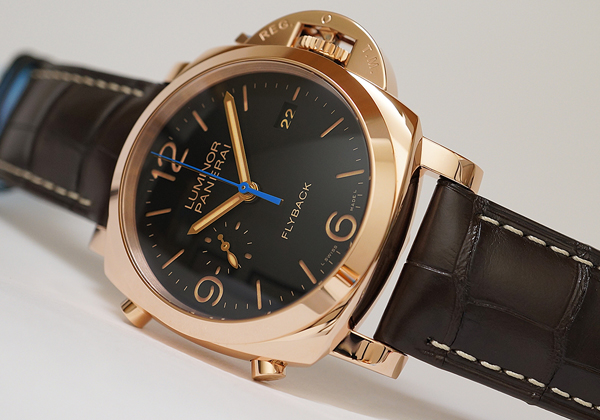 パネライPANERAI ルミノール 1950 3デイズ クロノ フライバック オロロッソ PAM00525