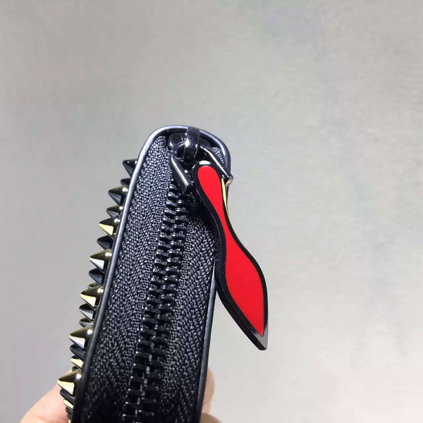 2016新作 ルブタン 財布 コピー ☆Christian Louboutin 新作 コインケースBlack