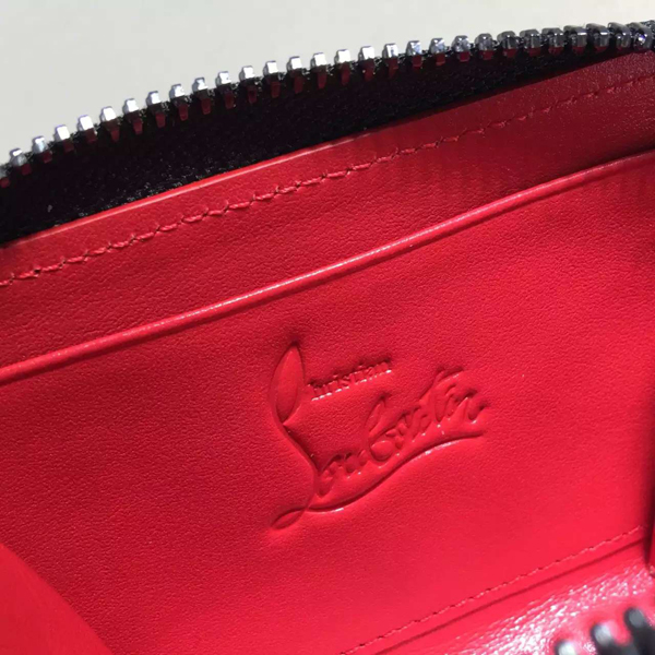 2016新作 ルブタン 財布 コピー ☆Christian Louboutin 新作 コインケースBlack