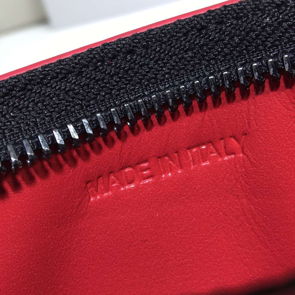 2016新作 ルブタン 財布 コピー Loubiposh Mini Pouch カーフブラック