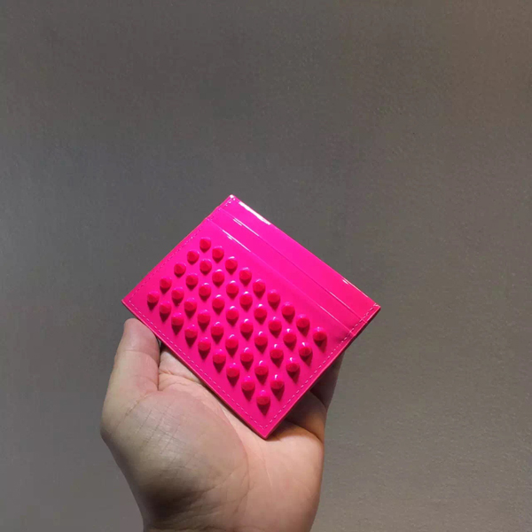 SS16 ルブタン 財布 コピー Kios スパイク カードホルダー