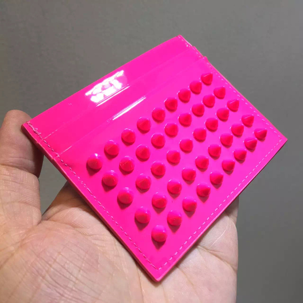 SS16 ルブタン 財布 コピー Kios スパイク カードホルダー