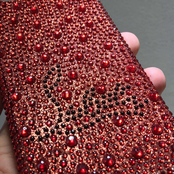 iphone6★キラキラ光 glitter ルブタン 財布 コピー スマホケース Red
