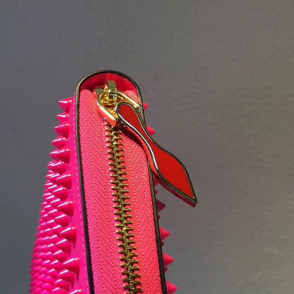 SS16新作 ルブタン 財布 コピー セール★ルブタン Panettone Spike Stud 長財布