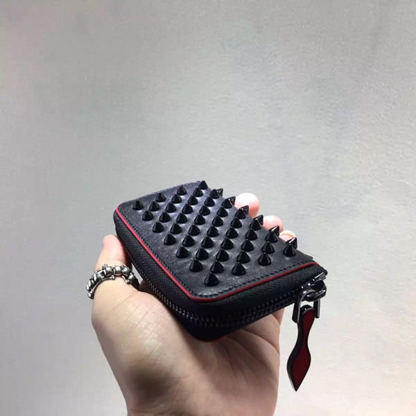 【SS16新作】ルブタン 財布 コピー Christian Louboutin欲しかった ルブタンPanettoneスタッズコインケース