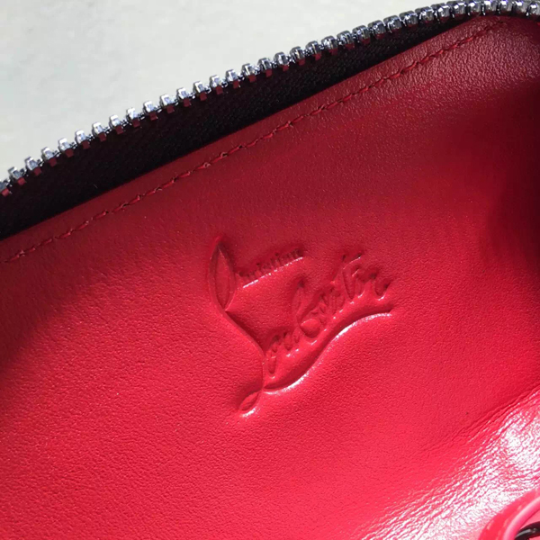 【SS16新作】ルブタン 財布 コピー Christian Louboutin欲しかった ルブタンPanettoneスタッズコインケース