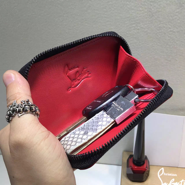 【SS16新作】ルブタン 財布 コピー Christian Louboutin欲しかった ルブタンPanettoneスタッズコインケース