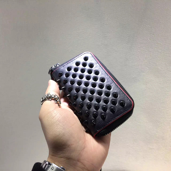 【SS16新作】ルブタン 財布 コピー Christian Louboutin欲しかった ルブタンPanettoneスタッズコインケース
