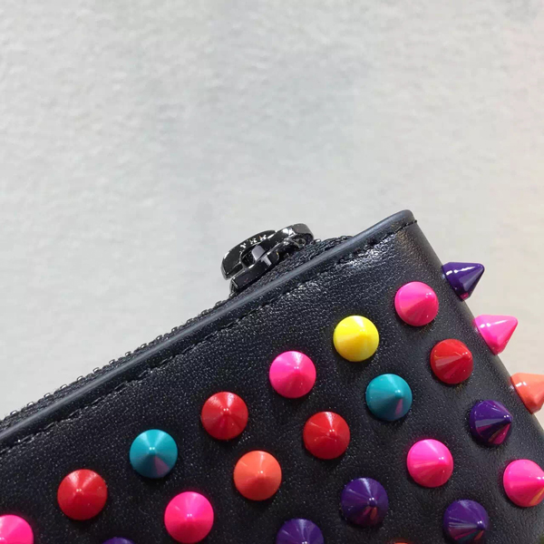 2016春夏新作 Christian Louboutin ルブタン 財布 コピー PANETTONE スパイクスタッズ長財布