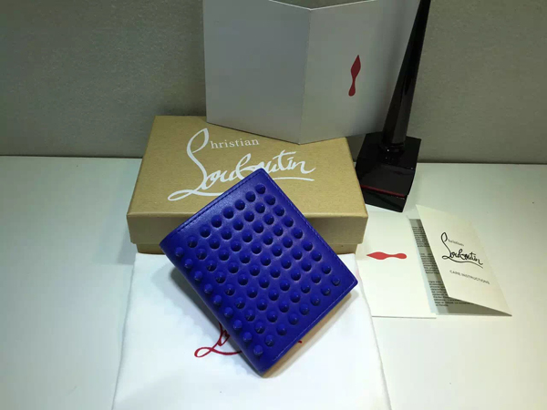2016新作 ルブタン 財布 コピー 新作財布 Christian LouboutinスパイクWALLET SPIKES