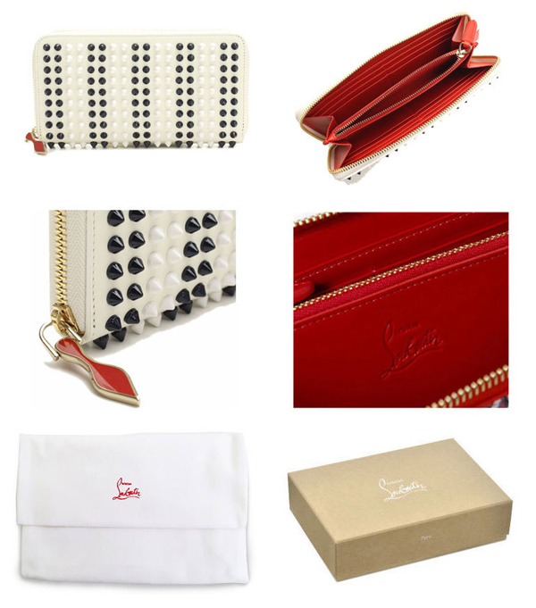 2016新作 ◆ルブタン 財布 コピー Christian Louboutin PANETTONE 3155163 レザー 長財布 M193
