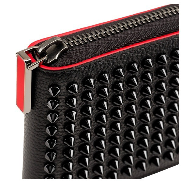 【Christian Louboutin】ルブタン 財布 スーパーコピー Panettone 二つ折り財布 Black