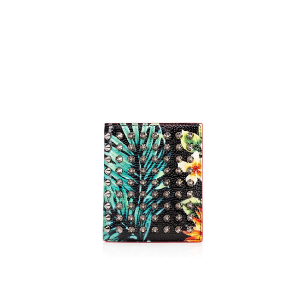 ルブタン 財布 スーパーコピー*Paros Billfold Wallet コインケース付 コンパクト財布