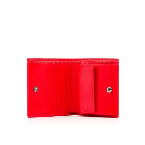 ルブタン 財布 スーパーコピー*Paros Billfold Wallet コインケース付 コンパクト財布