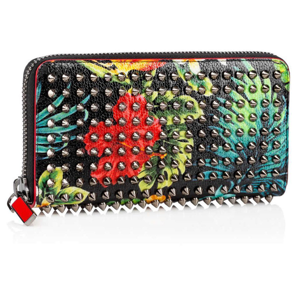 【関税込】Christian Louboutinルブタン 財布 コピー ☆Panettone☆Black/Gun Metal