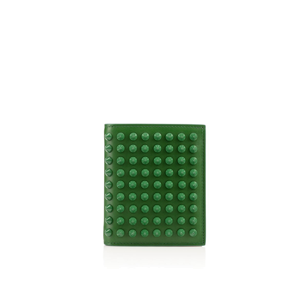 関税送料込み☆ルブタン 財布 スーパーコピー☆Paros Spikes Wallet
