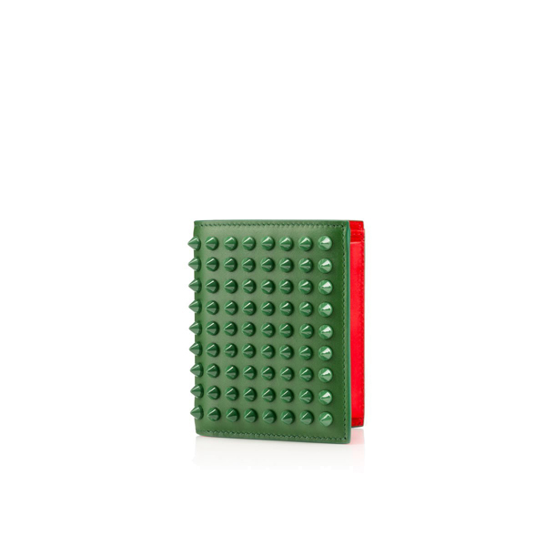 関税送料込み☆ルブタン 財布 スーパーコピー☆Paros Spikes Wallet