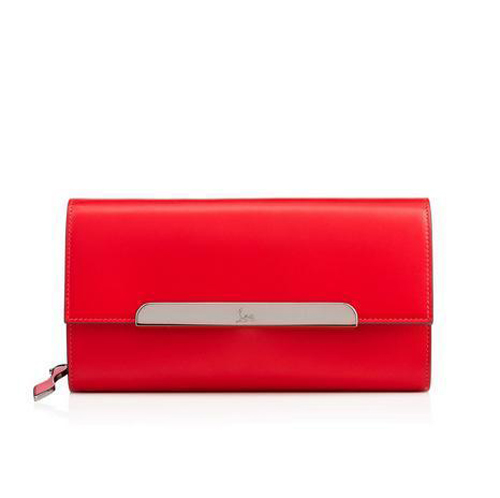 ルブタン 財布 コピーChristian Louboutin Rougissime Wallet Cuir　ROUGE DE MARS 16399372