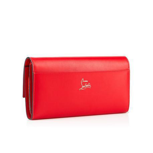 ルブタン 財布 コピーChristian Louboutin Rougissime Wallet Cuir　ROUGE DE MARS 16399372