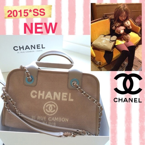 2016【ボーリングバッグ*ベージュ】Chanel シャネルスーパーコピー*A92749 Y10472