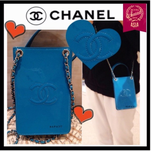 《超希少 めちゃ可愛 》2016春夏新作新作　Chanel シャネルスーパーコピー　カーフスキン　トリプルフォンバッグ　グリーン